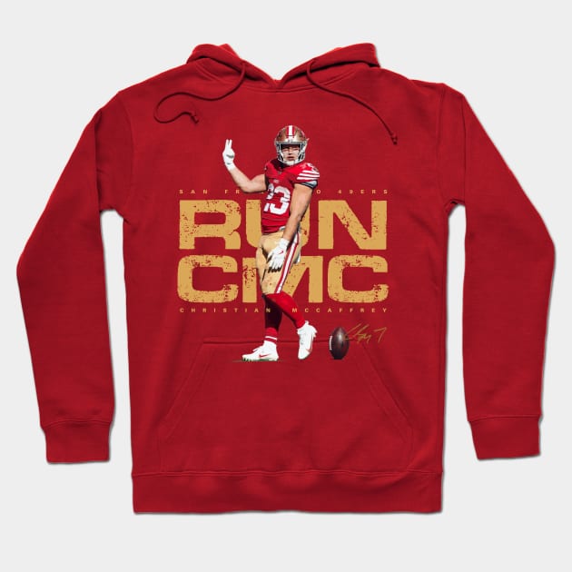 Christian McCaffrey Hoodie by Juantamad